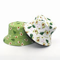 Goldfour New Arrivals Hawaii Summer Reversible Fisherman Cap Custom All Over Printed Fashion Bucket Hat