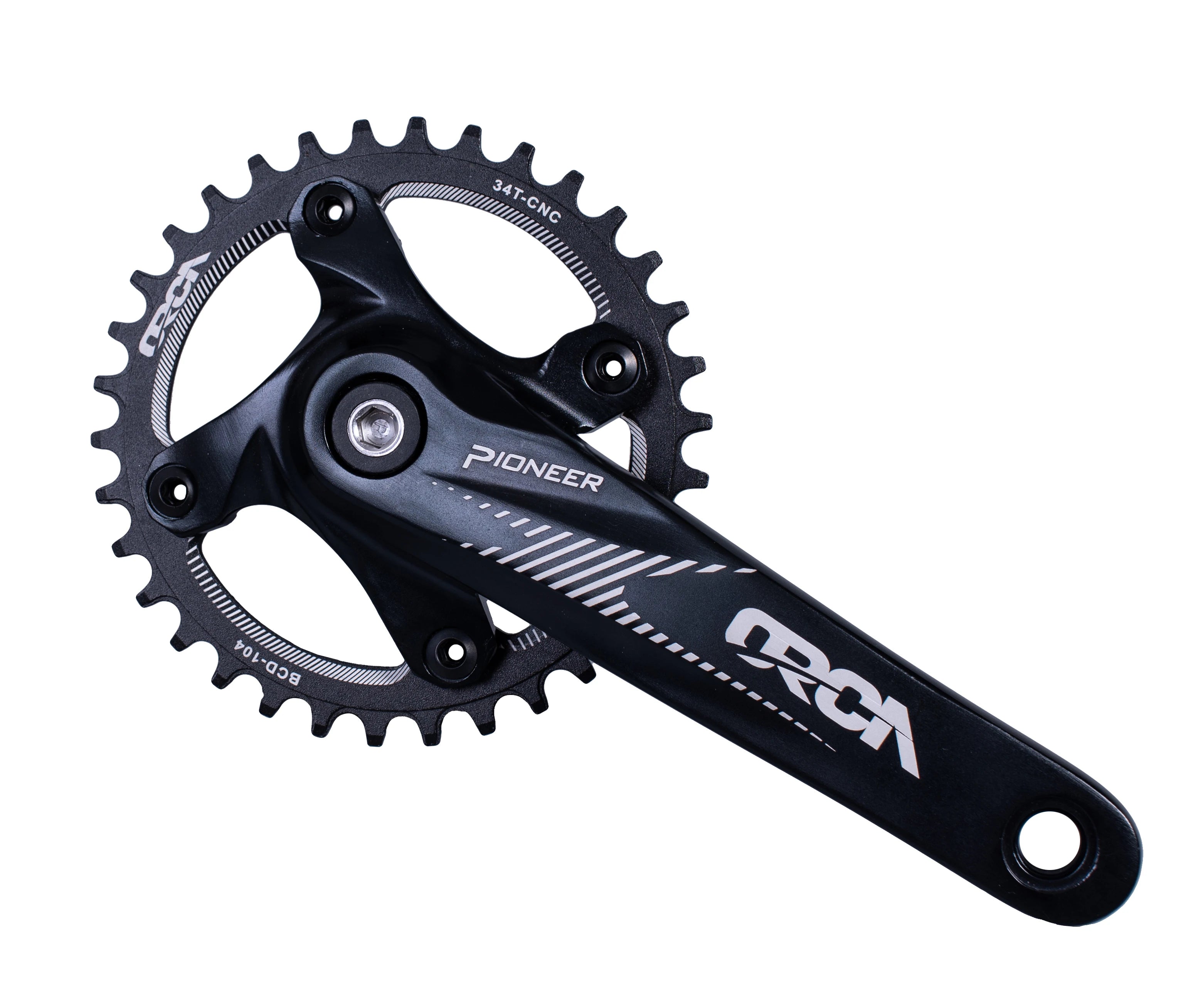 Mountain Bike Crank bcd104 Round Narrow and Wide bicycle Chainring MTB Bicycle Chainwheel & Crankset
