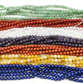 6mm New 2026 Genuine Natural Gemstone Crystal Round Assorted Colors Loose Beads Strand for Jewelry Making Chinese Wholesale