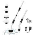 Adjustable Extension Handle Spin Scrubber Cordless Spin Scrubber Power Electric Cleaning Brush for Bath Tub Floor Cars and Tile