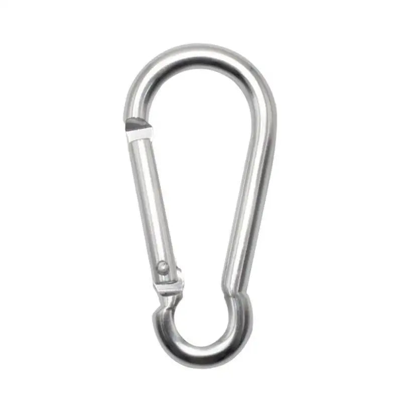304 Stainless Steel Quick Ring Safety Spring Buckle Backpack Chain Connection Snaps