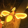 Momovalley Theme Lighting Outdoor Waterproof LED Bee for Christmas Thanksgiving Door Decoration