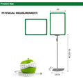 Supermarket Metal Promotion Poster Display Stand for Advertising & Warehousing Supplies