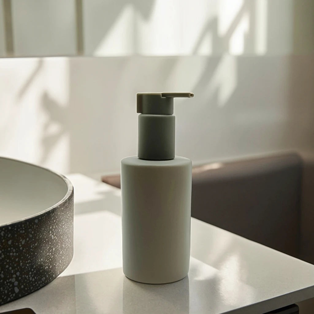 Empty Shampoo Liquid Soap Dispenser Packaging 200ml 300ml 500ml Hair Oil Conditioner Plastic Lotion Bottle with Pump Lid