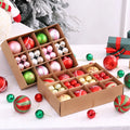 40pcs Christmas Balls Ornaments Christmas Tree Hanging Pendants Bauble Decorations for New Year Gift Ball Ornaments