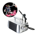 Powerful Quiet Working 55PSI Gravity Professional Airbrushing System Artist Set Kit for Acrylic Paint