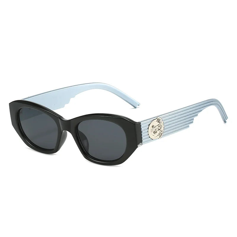Fashion Hot Ins Lunettes De Luxe Classic Designer Sunglasses 2023 High-quality Eyeglasses Women Retro Lunettes