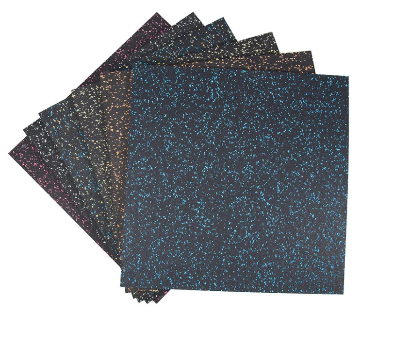Aochuang Sports Equipment Gym Floor Mat Natural Rubber Protective Flooring Customizable Size Home/Gym Use