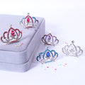 Cheap Price Crystal Diamond Rhinestone Small Size Crown Tiara Hair Combs Princess Dress Hair Accessories for Girls/Kids