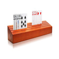 Tailai Solid Wood Engraved Eco-Friendly Poker Card Base Game Table Holder with Custom Logo Option Factory Wholesale