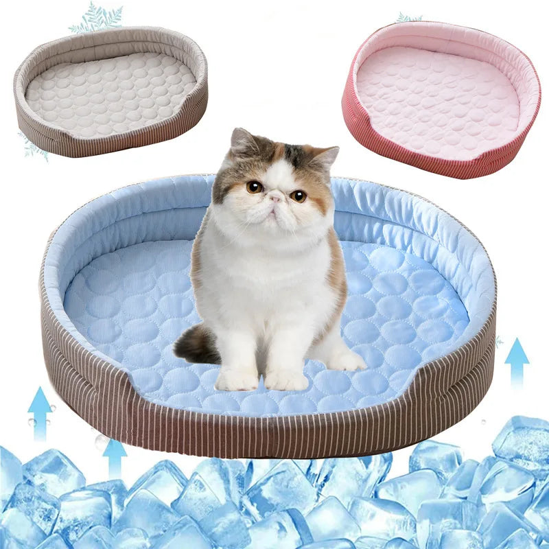 Summer Dog Cooling Bed Lower the Temperature Dog Cooling Mat Pet Ice Mat