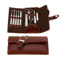 Professional Salon Nail Supplies Luxurious Manicure & Pedicure Set Includes Steel Nail Clipper & Cutter Kit Packed in Box