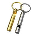 Custom Multifunctional Bottle Opener Pendant Outdoor Survival Loudest Whistle Keychain EDC Tools Self Defense Whistle Key Chains