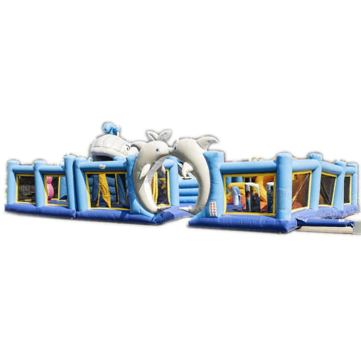 Inflatable Outdoor Playground Equipment n Inflatable Outdoor Kids Sea World Playground on Sale