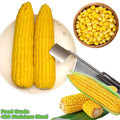 Cob Corn Remover Stripper Stainless Steel Handle Corn Peeler Tool for Home Kitchen and Outdoor Dining