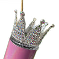 colorful crown on top of the tumbler Decoration topers 12oz 20oz 30oz tumbler lid tumbler crowns