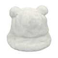 Women's New Plush Fisherman Hat Double Fur Ball Winter Tides Padded Rabbit Hair Warm Cap Outdoor Use Bucket Hats