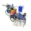 X350 Airless Line Striper with Automatic One Lever Solid/Skip Line Used but with 12-Month Warranty for Manufacturing Plants