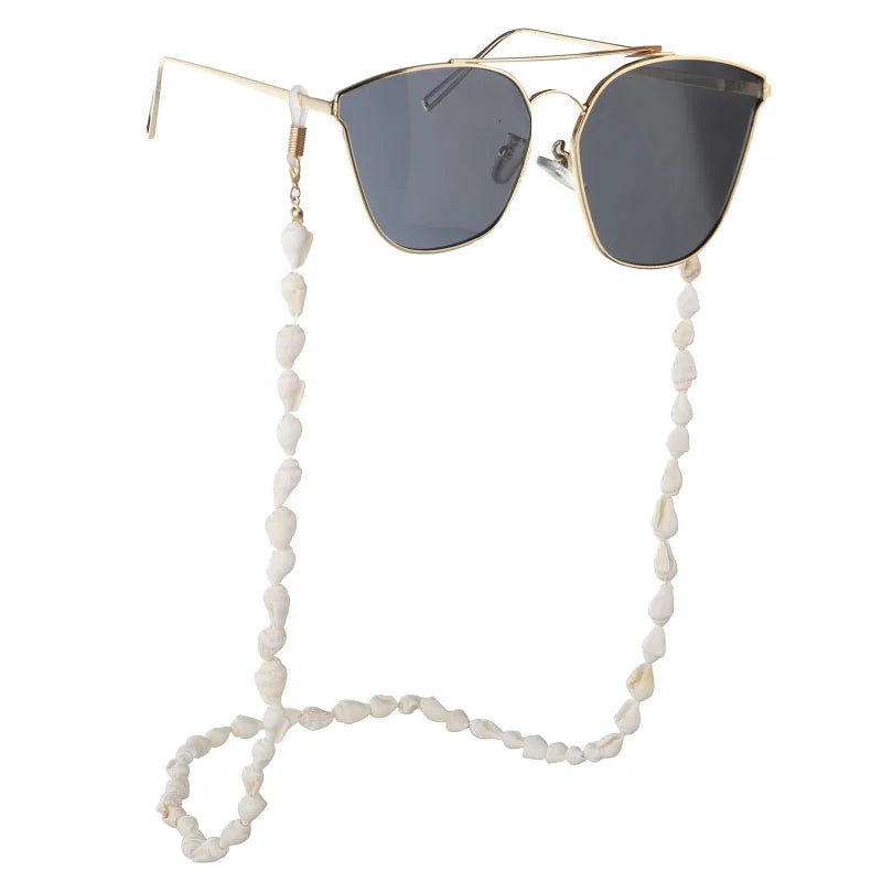 Shell Sunglasses Chains Women Reading Glasses Cord Holder Strap Rope for Eyewear Lanyards Chains