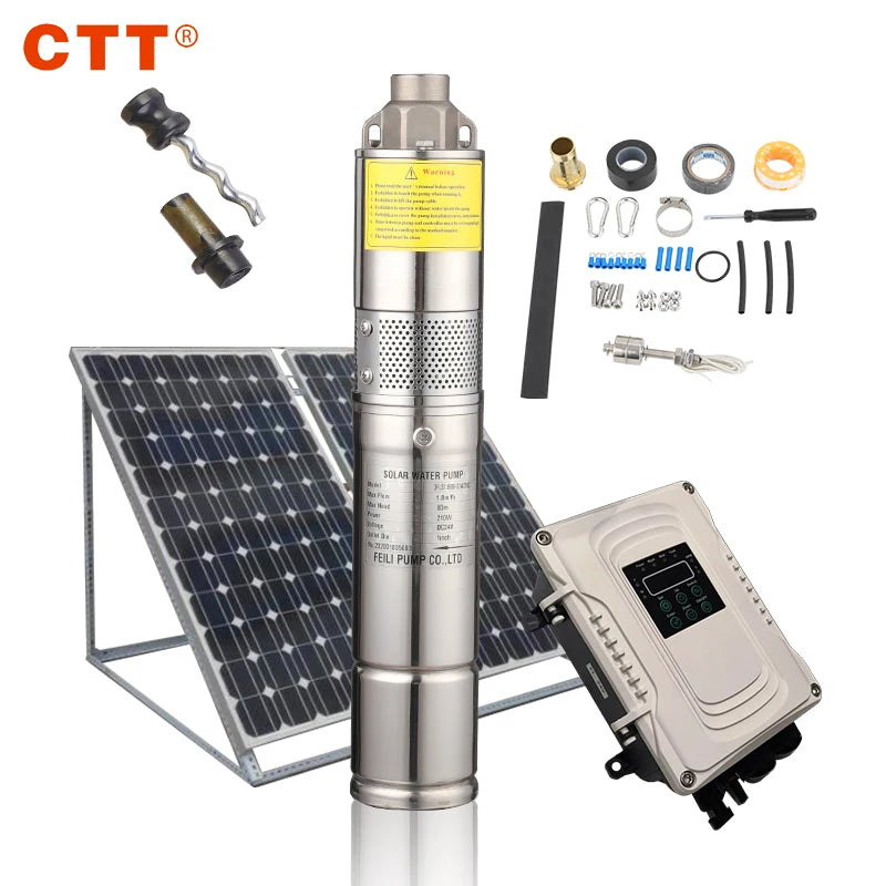 Hot Sale Solar Submersible Systems Helical Rotor Pump Solar Water Pump for Deep Well in Morocco