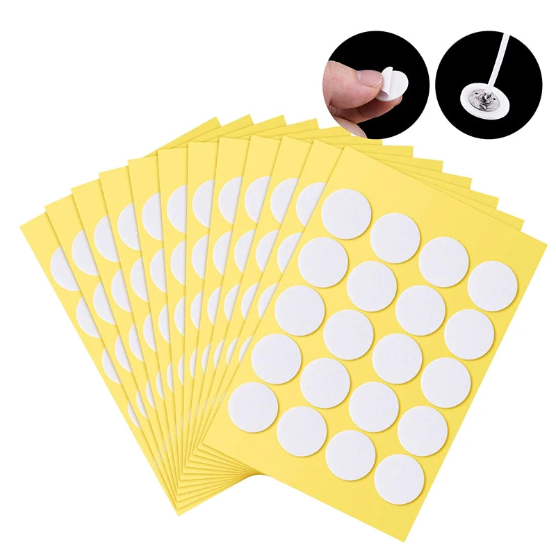 Classic High-Temp Candle Wick Stickers - 2-Hour Heat Resistant Foam Tape for Professional Candle Making - SGS Certified