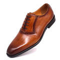 Career / Holiday Genuine Leather Dress Oxford Italian Classic Official Shoes for Men Wholesale