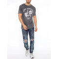 Wholesale Acid Washed T Shirts Men Vintage Washed T Shirts With Custom Printing