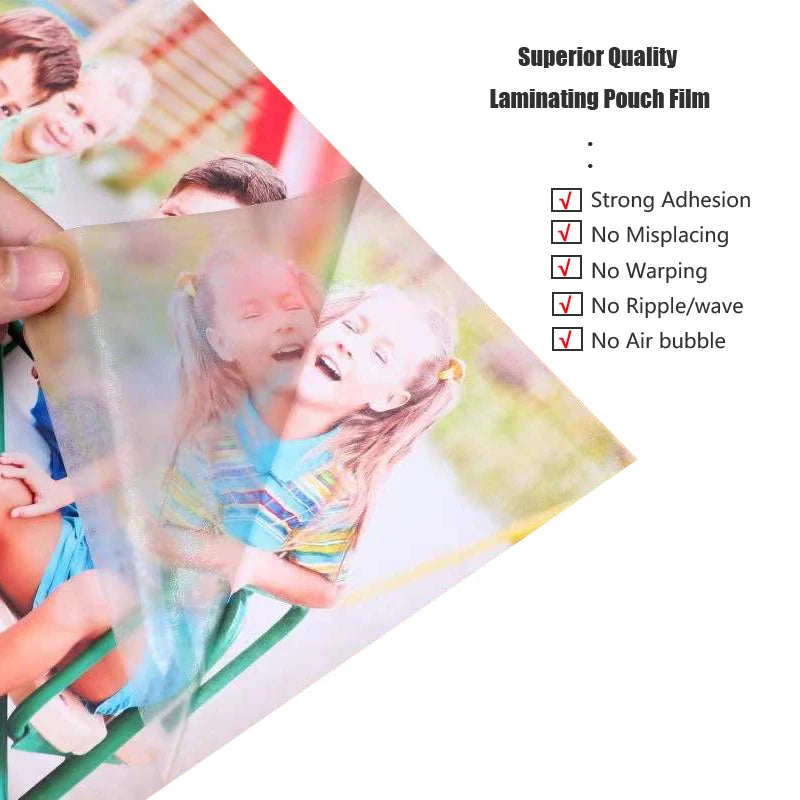 A4 80mic Lamination Pouches Glossy Laminating Films A4 Thermal Laminating Pouches