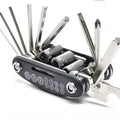 Portable Multi-Functional Folding Bicycle Repair Tools Wrench Set Combination Tire Repair Tools Hand-Powered OEM