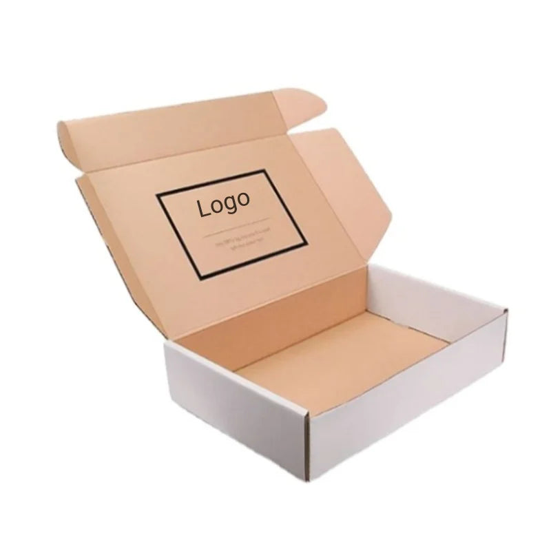 Custom Corrugated Shipping Mailer Box Cardboard Gift Box  OEM Design Kraft Paper Packaging Box