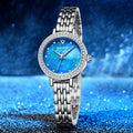 Round case Small MOQ Quartz Luxury Fashion Waterproof Women Watch