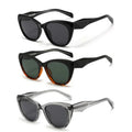 Custom logo Uv400 Cat Eye Tortoiseshell Oval Frame Sun Glasses CP Square Shades Sun Glasses De Sol Oculos Shades