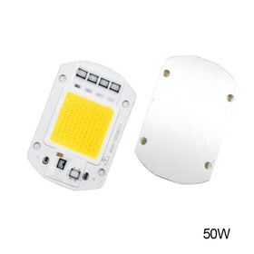 AC LED COB Module Chip AC220V 20W 30W 50W No Need Driver for DIY Grow Light Full Spectrum 380-780nm Plant Seedling Flower