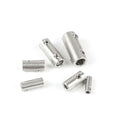 Handscrew Clamp 304 Stainless Steel Wire Rope Clip with Hexagon Grub Screw Bolts Buckle for 2 3 4 5 6 8mm Steel Wire