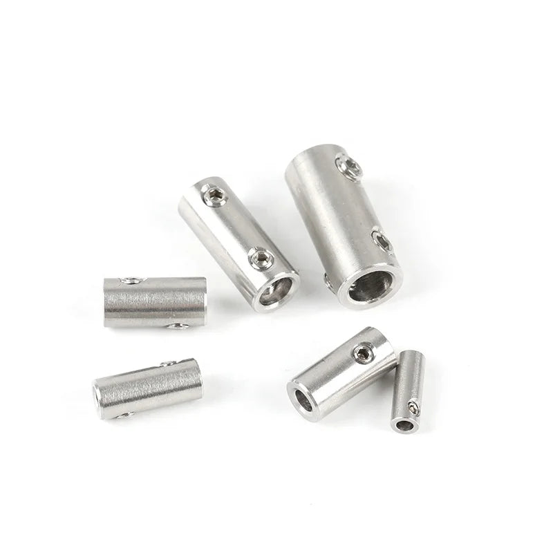 Handscrew Clamp 304 Stainless Steel Wire Rope Clip with Hexagon Grub Screw Bolts Buckle for 2 3 4 5 6 8mm Steel Wire