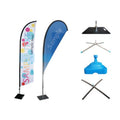 Best Quality Flags Feather Rectangle Advertising Beach Flag
