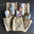 I020 OEM/ODM Incense Californian Meditation Bundles Sage Kit White Sage Smudge Stick With Amethyst Crystals