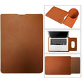 Laptop Bag Sleeve 13 14 15 Pu Leather Case Custom Computer Pouch Sleeve Luxury Laptop Protective Storage Bags