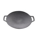 Korean Style Cast Iron Non-Stick BBQ Grill Pan Wholesale Metal Plate for Outdoor Camping Picnic