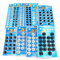 Wholesale 8.5/10/11.5/13.5/15/19/23mm Black Silver Metal Snap Fasteners Press Stud Sewing Embedded Button