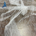 White 63\" Designed Illusion Tulle Mesh Fabric Girls' Garments Soft 70d Nylon Embroidery Bridal Tulle in Stock