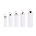 Latest Design Custom PET Cosmetic Packaging 100/200/300/500ml Flat Shoulder Airless Plastic Lotion Pump Bottle