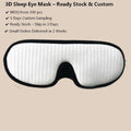3D Memory Foam Sleep Mask  MOQ From 100 Pcs  Fast Custom Sampling