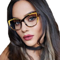 STORY TR5201 Luxury Cat Eye Optical Glasses Color Matching Women Computer Eyewear TR90 Anti Blue Light Glasses