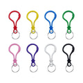 Mixed Candy Colors Hard Plastic Lobster Claw Keychain Hook Clip DIY Lobster Clasp Plastic Keychain Special Bag Parts Accessories