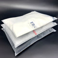 Custom Logo Print Resealable  Water Proof Clothing Package Zipper Closure CPE Frosted Ziplock Plastic Bags
