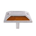 Metal Delineator with Reflector Abrasion-resistant Coating Aluminum Cat Eyes Road Reflective Studs