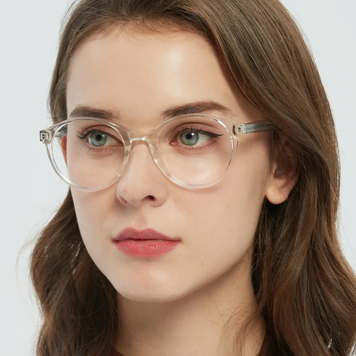 Classic Big Frame Sunglasses Female Soft Sister Harajuku Milk Tea Color Glasses Rice Nail Small Face Retro square Frame Sunglass