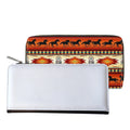 Sublimation Blank Cheap Short Pu Leather Women Clutch Purse Wallets for Promotion Big Wallet Women