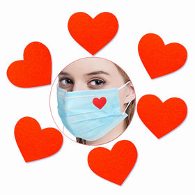 Heart Flower Circle Shape 1 Inch Individually Packed Aroma Patch Fragrance-enhancing Non-woven Fabrics Sticker